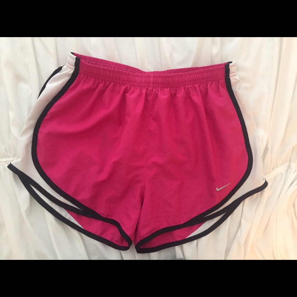 Nike running shorts hot pink size Medium